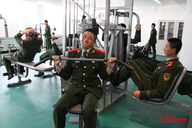 高清:武警北京总队十九支队快乐士兵的幸福生活【17】