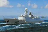 海軍第四批護航編隊 2009年10月30日起航，2010年4月23日返港，編隊由馬鞍山導彈護衛艦、溫州導彈護衛艦、千島湖綜合補給艦，以及艦載直升機和特戰隊員組成。
