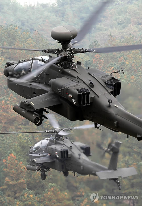 韩将购36架阿帕奇直升机 可同时探测256个目标
