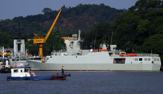 俄媒曝光中国056型护卫舰武器配置 称至少造20艘