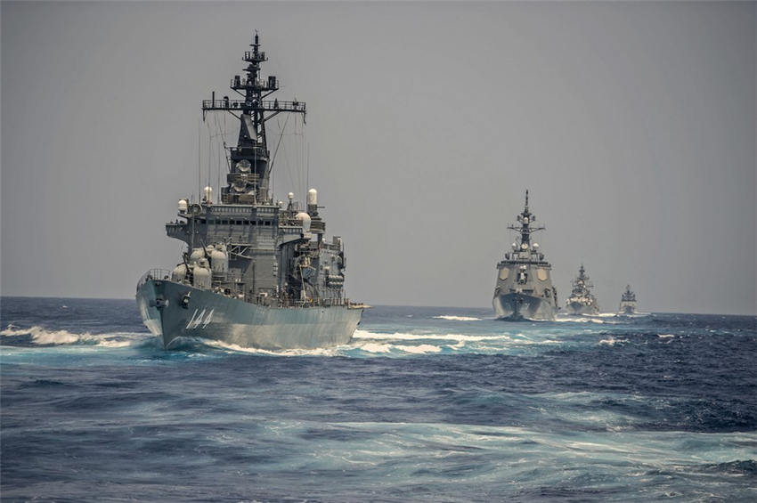 7��28�գ��й��������ձ�����������DDH-144��DDG 178��ӡ�Ⱥ���������������ͧ��Ӻ��С�