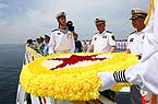 海军举行甲午战争祭奠仪式