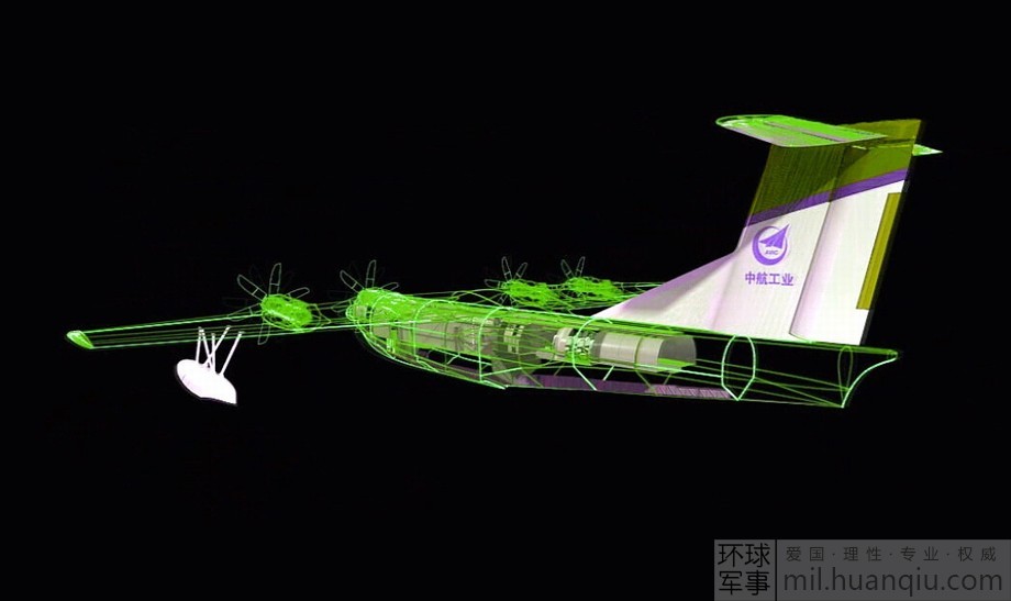 高清:国产蛟龙AG600是世界最大在研两栖飞机