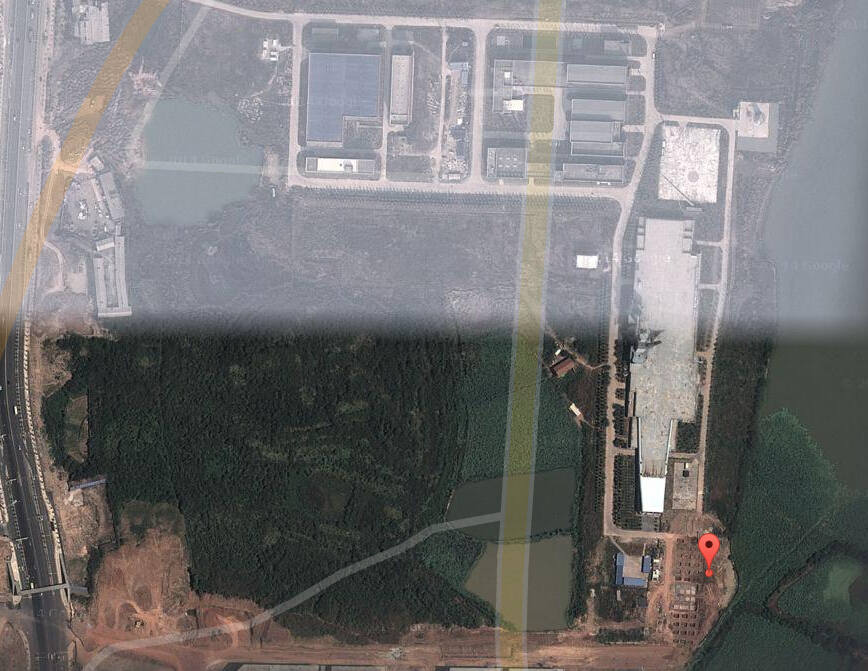 組圖:衛星照片曝華中正建造陸地航母艦隊【5】