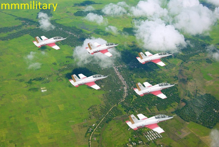 組圖:緬甸空軍服役大批新機 6架中國造K-8赫然在列【6】