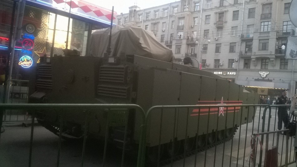 高清：俄軍裝備開進莫斯科閱兵彩排【7】