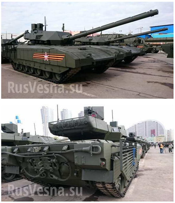 高清:俄軍神秘T-14新型坦克真容曝光【7】