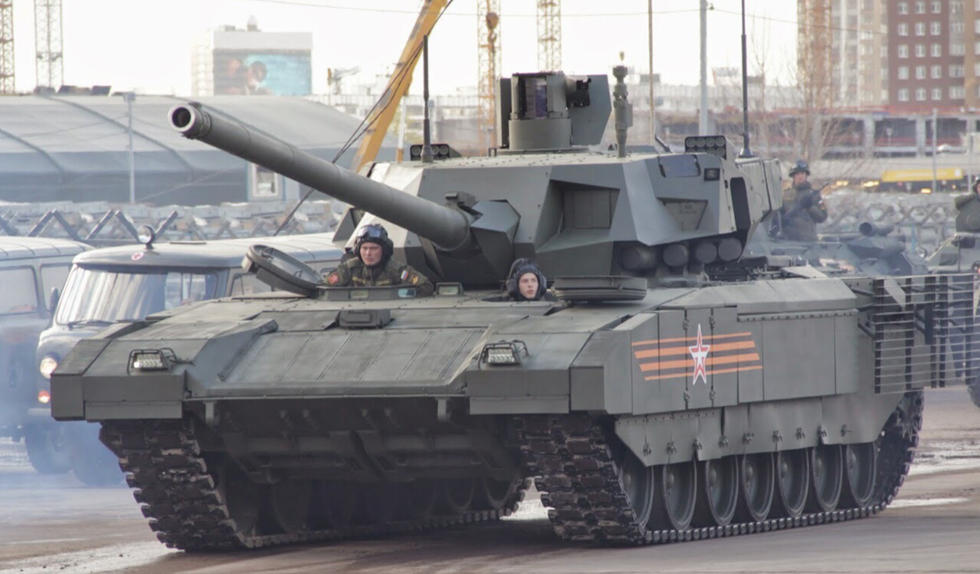 高清:俄軍神秘T-14新型坦克真容曝光【6】