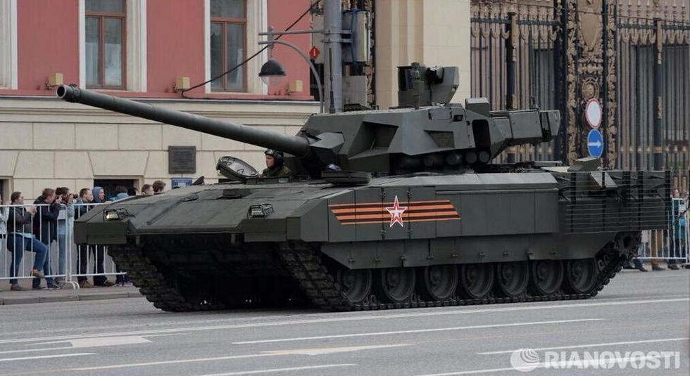 高清:俄軍神秘T-14新型坦克真容曝光【10】