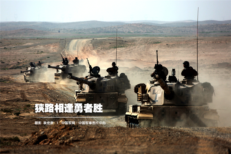 “火力-2015·青銅峽E”：“藍軍”為“紅軍”扮演強大對手