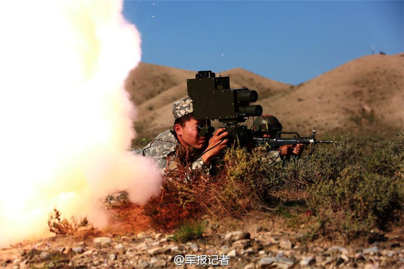 高清：“火力-2015·青銅峽G”演習進入實兵對抗階段