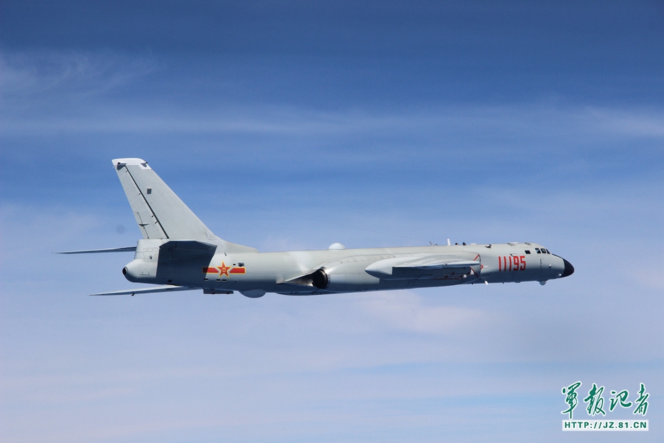 廣空轟-6K部隊具備全疆域全天候遠程精確打擊能力