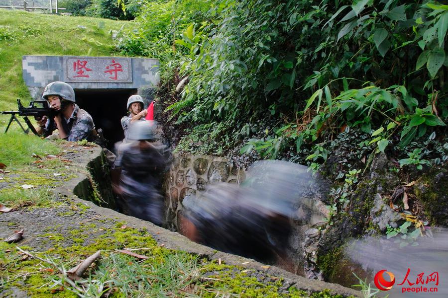 堅守陣地（攝影：劉金鵬）