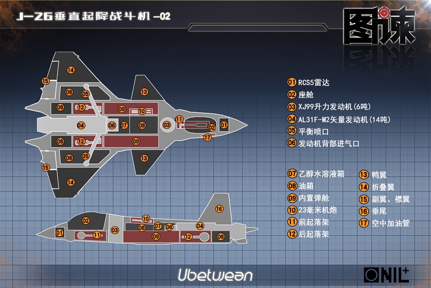高清:网友绘制歼26垂直起降战机CG图
