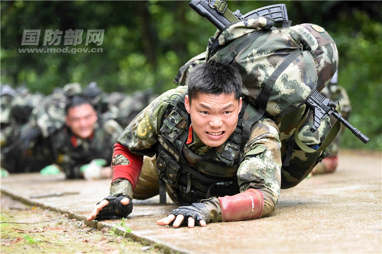 组图 武警特战队员 魔鬼周 演绎血性青春【12】 军事 人民网