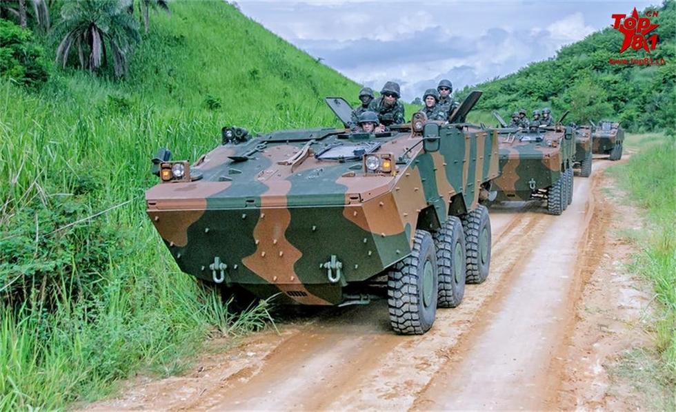 2016年3月，巴西陸軍步兵單位在裡約熱內盧的“陸軍訓練評估中心”進行了訓練。