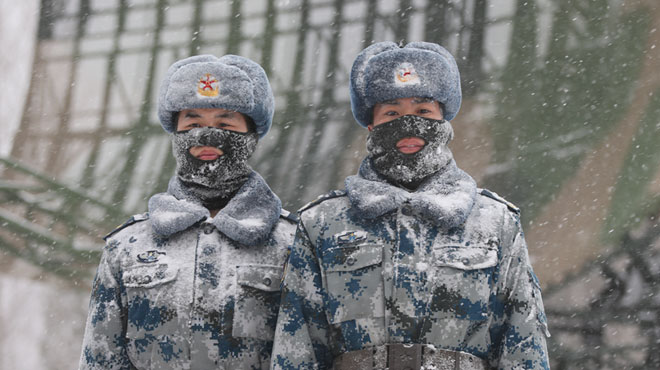 戰勝嚴寒風雪是成為北極雷達兵的第一課