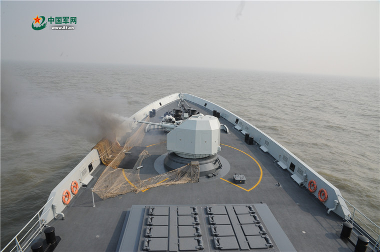 北海艦隊某支隊艦艇編隊開展海上訓練【7】