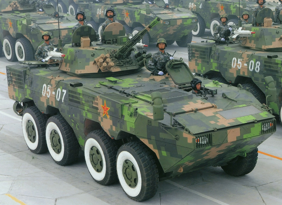 外媒报道称泰国陆军购买中国ZBL09式步兵战车