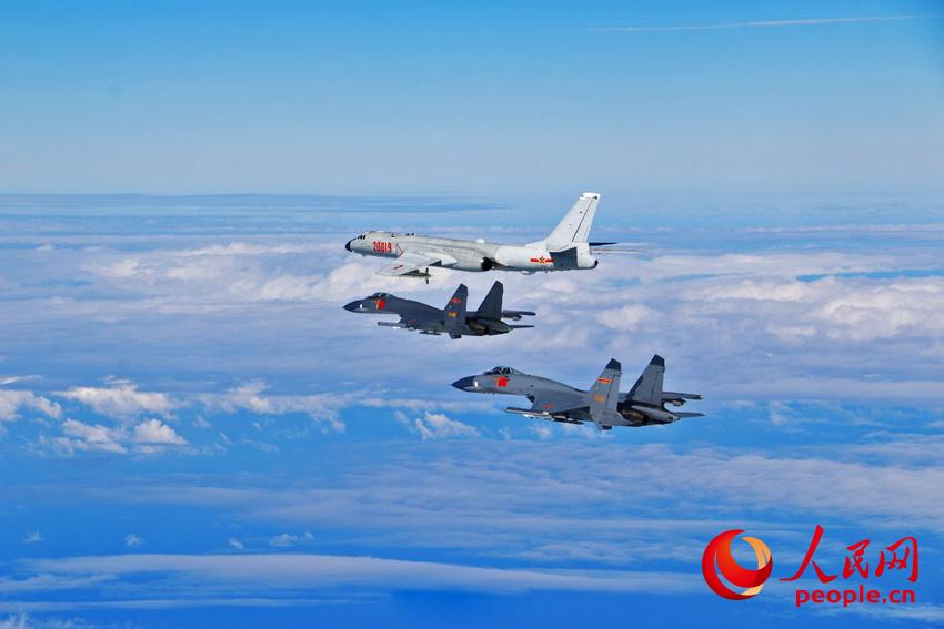 中國空軍加強遠海訓練提升戰略能力1