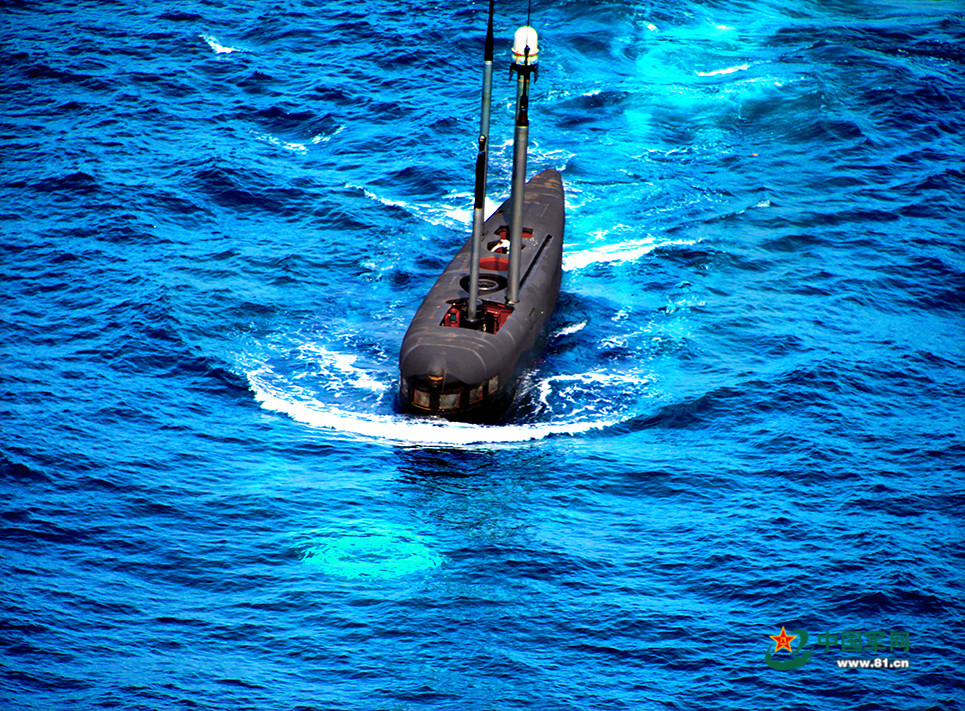 372潛艇：“踐行強軍目標模范艇”-周演成 攝影