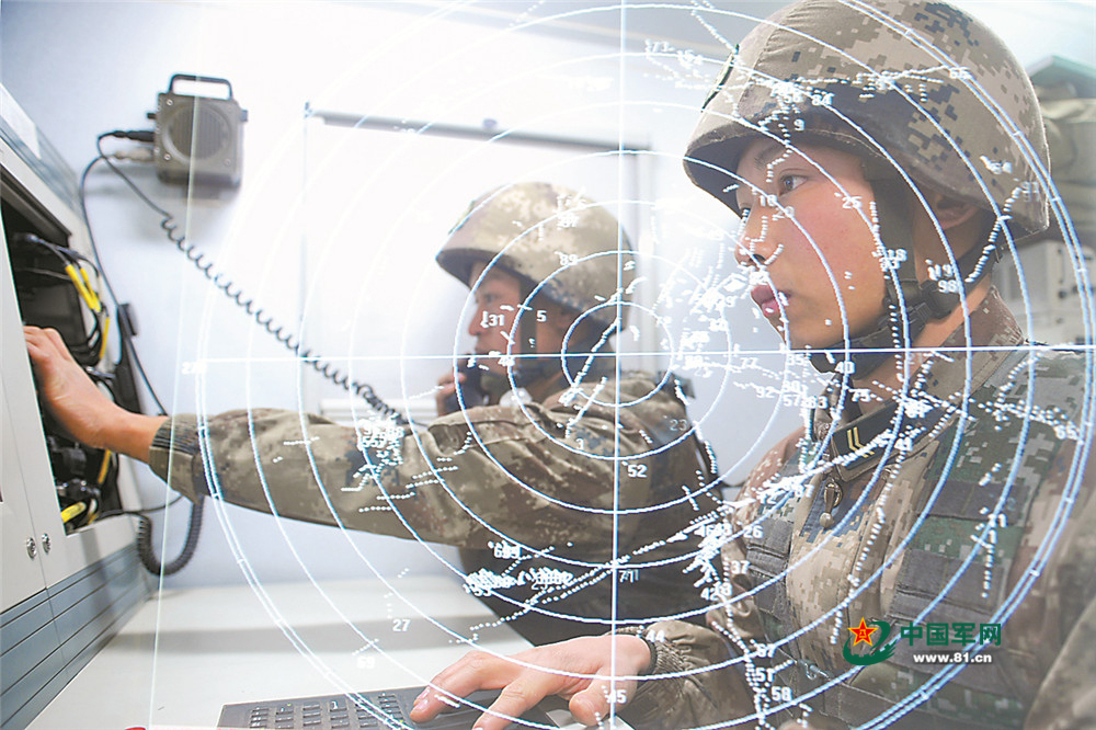 依托一體化信息系統平台，組織作戰指揮流程演練。