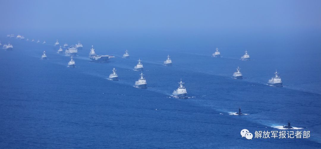 盘点五次海上阅兵舰艇更替 中国海军获跨越式发展