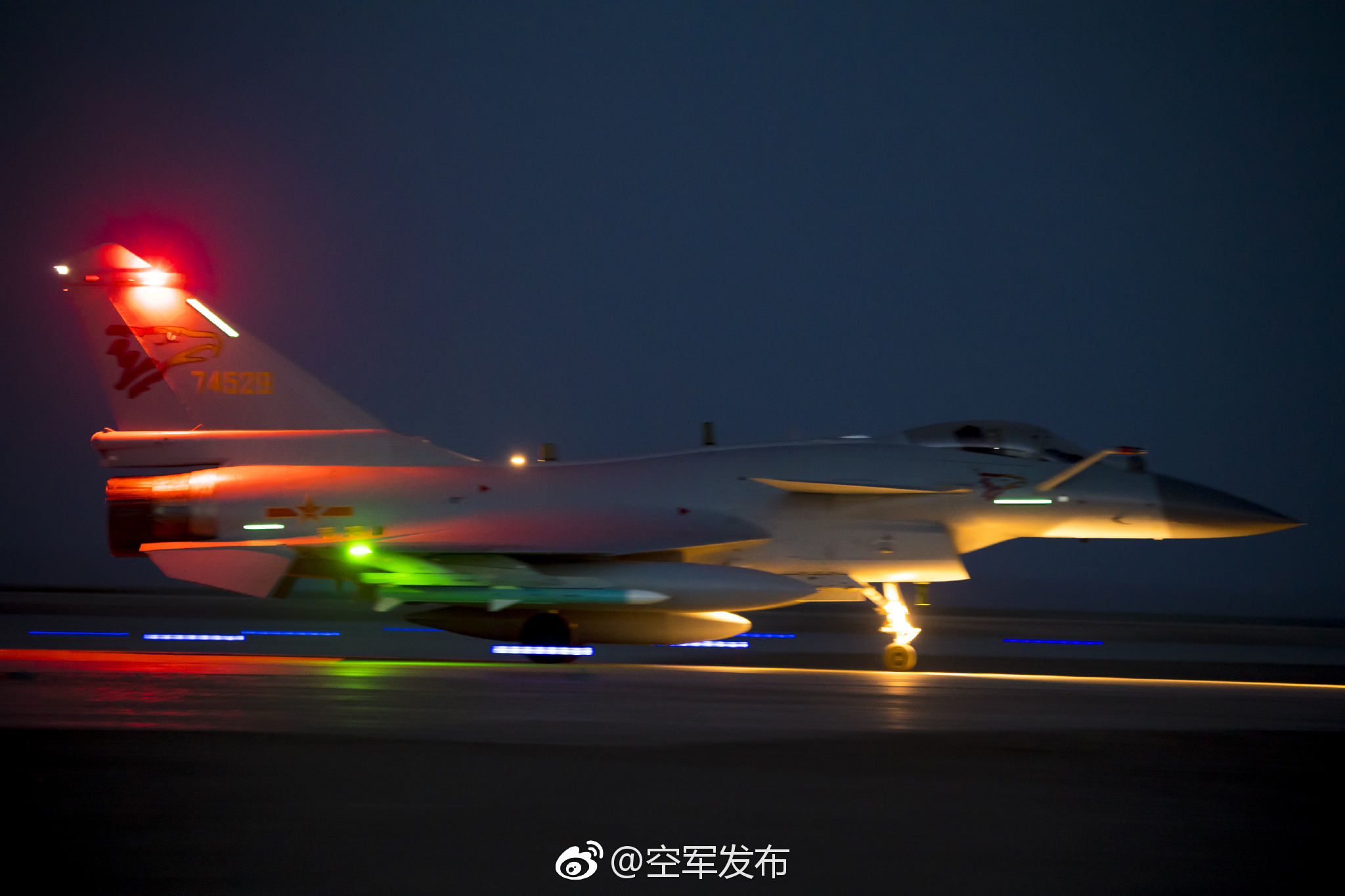 殲-10。圖片來源：中國空軍官方微信