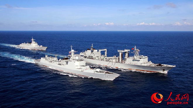 海口艦美圖賞析 開創了人民海軍史上多個第一
