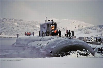 俄羅斯戰略核潛艇。來源：中國軍網