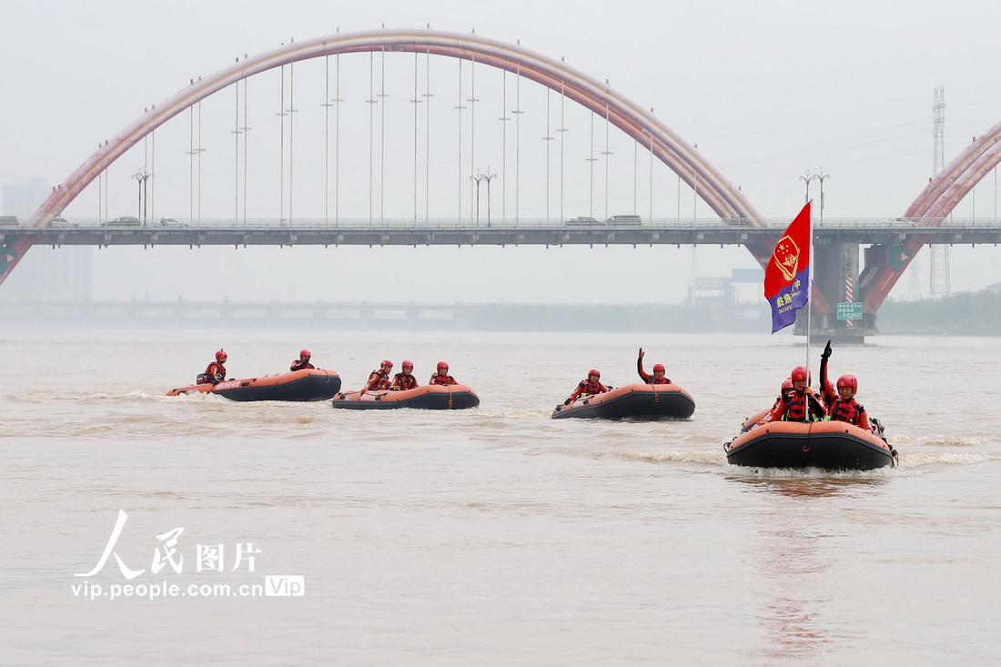 湖南常德：水域救援實戰大練兵