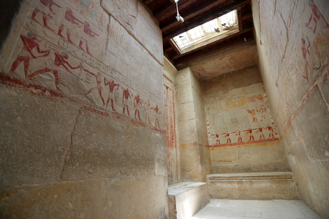 埃及塞加拉古墓尋“畫”