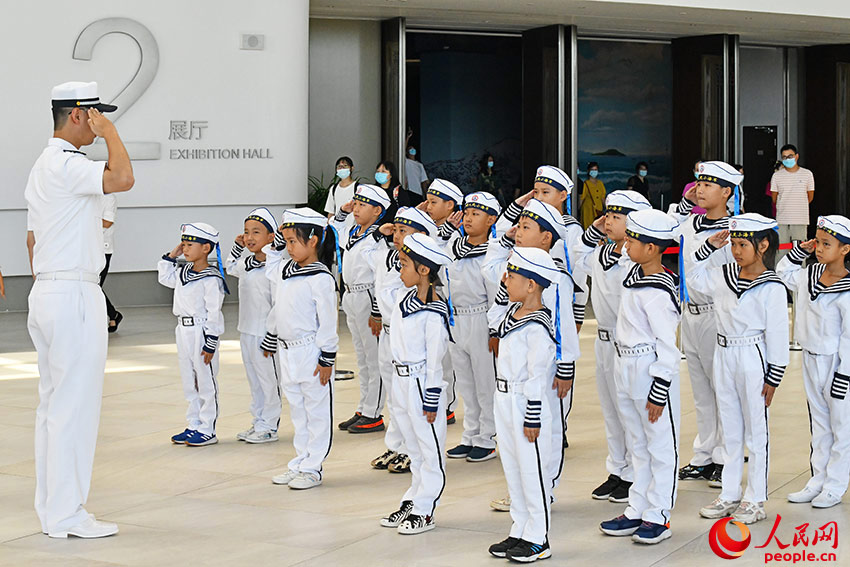 “小海军”走进博物馆，放飞海洋梦想