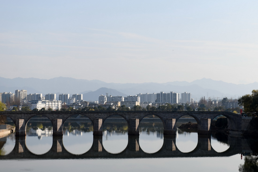 安徽黃山：明代鎮海橋修繕工程通過竣工驗收