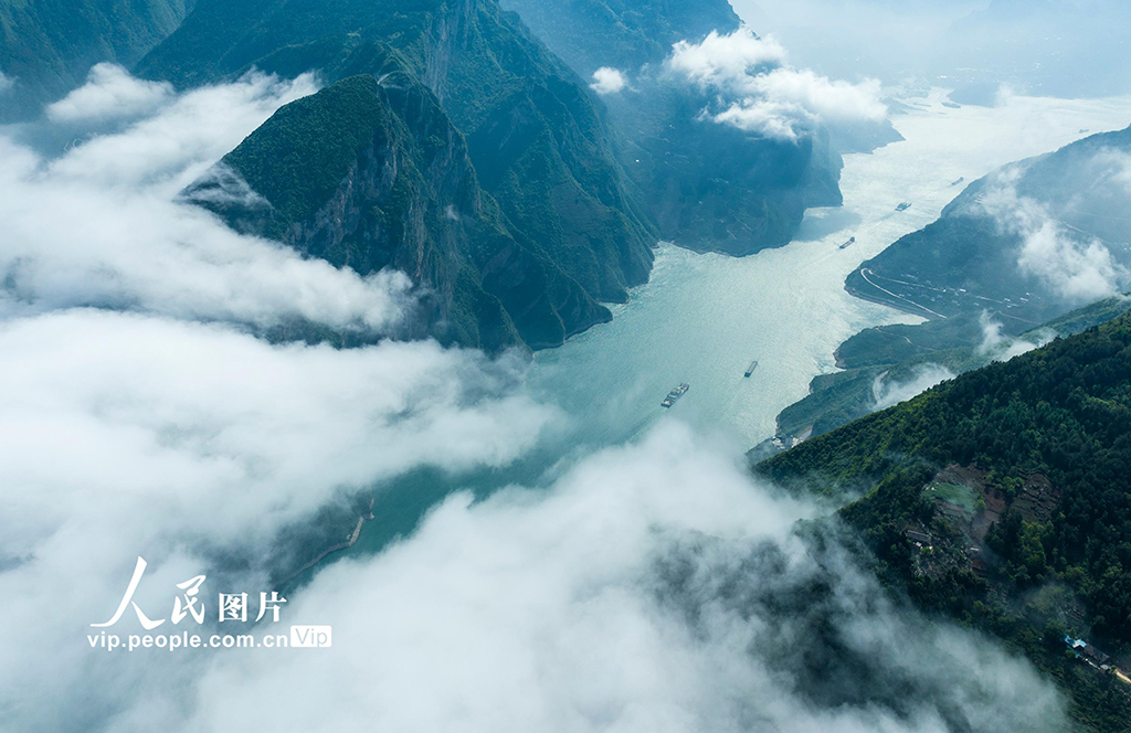 湖北秭歸：長江三峽生態美