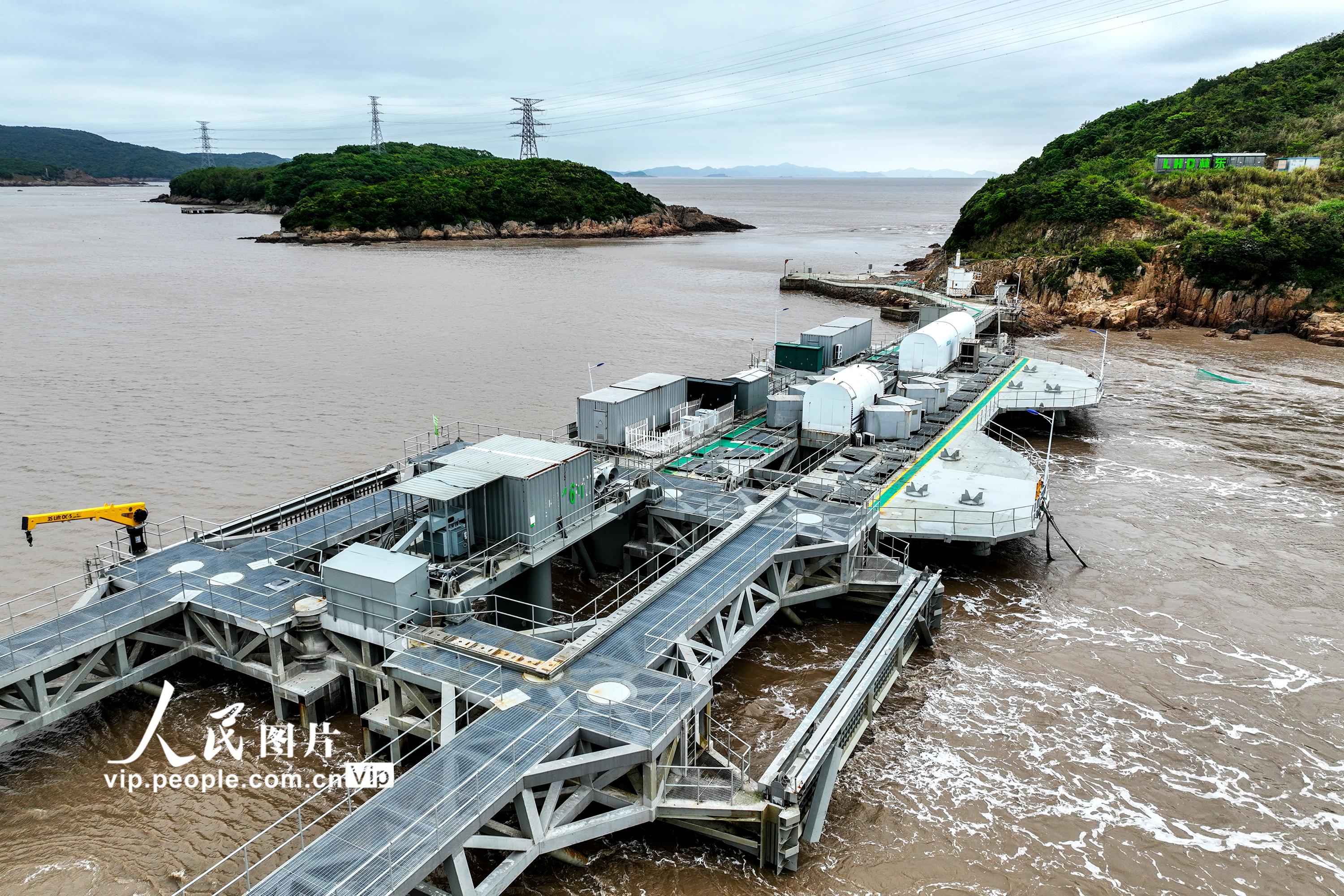 世界最大單機容量潮流能發電機組在浙江岱山成功並網