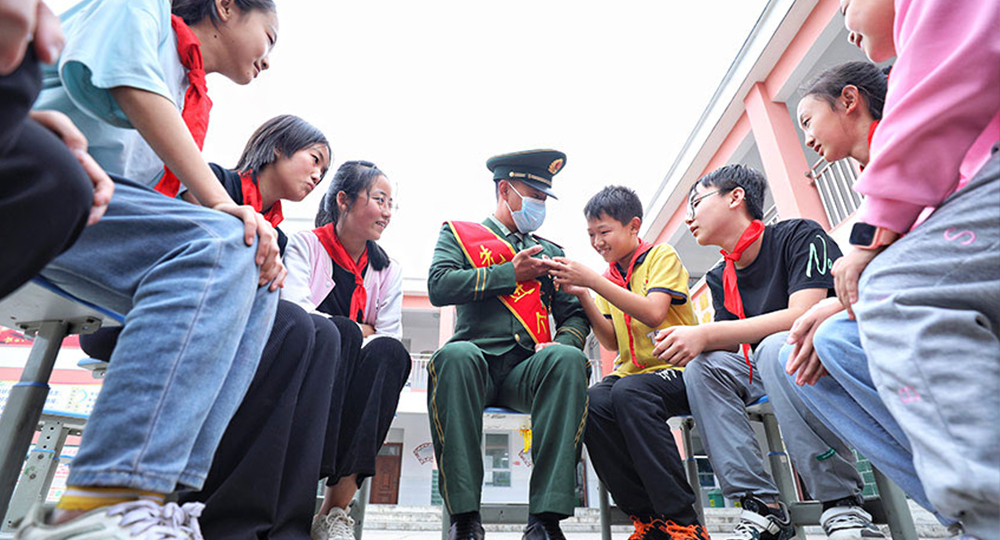  National defense education enters the campus and ignites students' "dream of building a strong country"