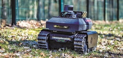 德国ARX机器人公司研制的拟组模块化GEREON系列无人地面车辆。扫雷、建自</p><p style=