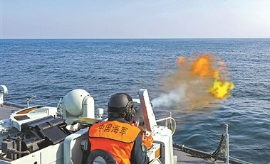 北部剧院指挥大队海军进行海事训练