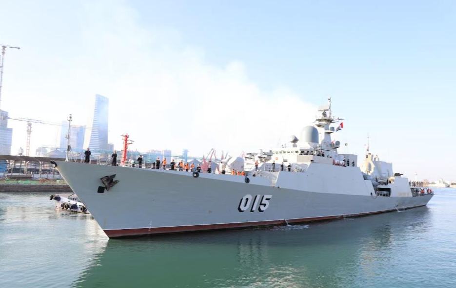 越南海軍“陳興道”號護衛艦訪問青島