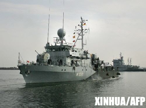 组图:德国将派出海军参与黎巴嫩维和行动