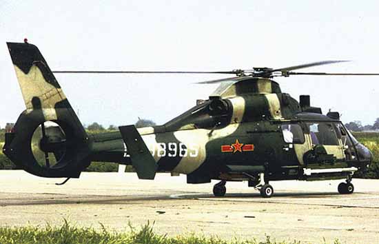 中国陆航装备的武直九武装直升机; 解放军研制新型攻击直升机 武直十