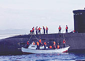 救助中国新型常规动力潜艇