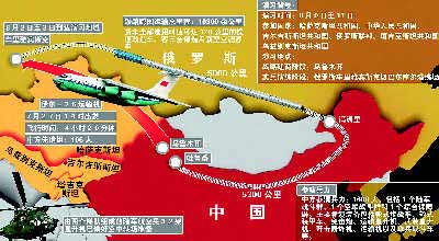 中国军队陆空两路开进俄罗斯 沿途戒备森严