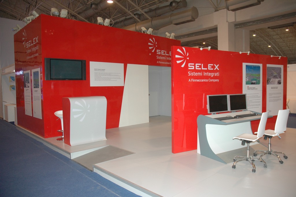 意大利SELEX系统集成公司展台