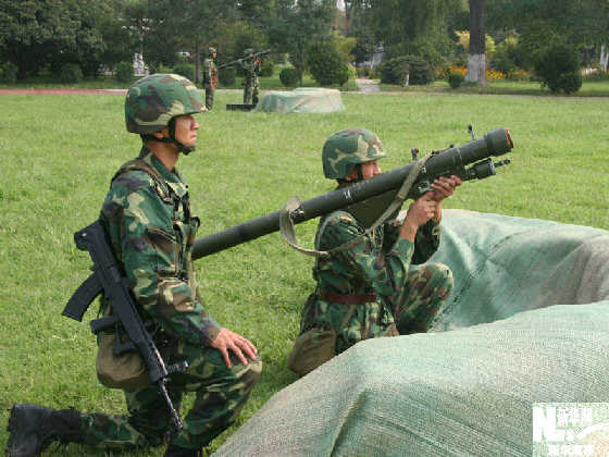组图:济南军区 砺兵-2008 参演部队战备等级转