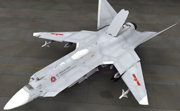 战斗机,并猜测中国的第四代战机j-xx的数量会超