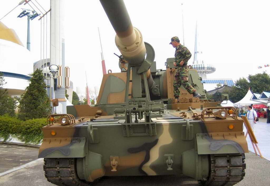 高清图集:细品韩国K-9型155毫米自行榴弹炮(5