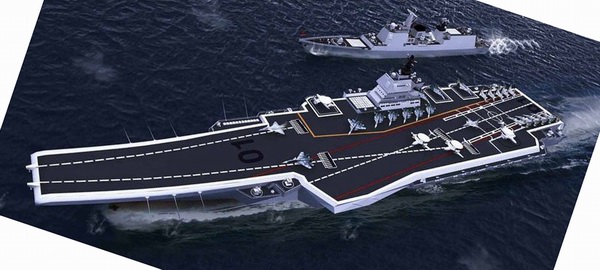 网友之声:中国未来航母战斗群新作