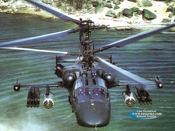 组图:短吻鳄卡-52型武装直升机 (2)